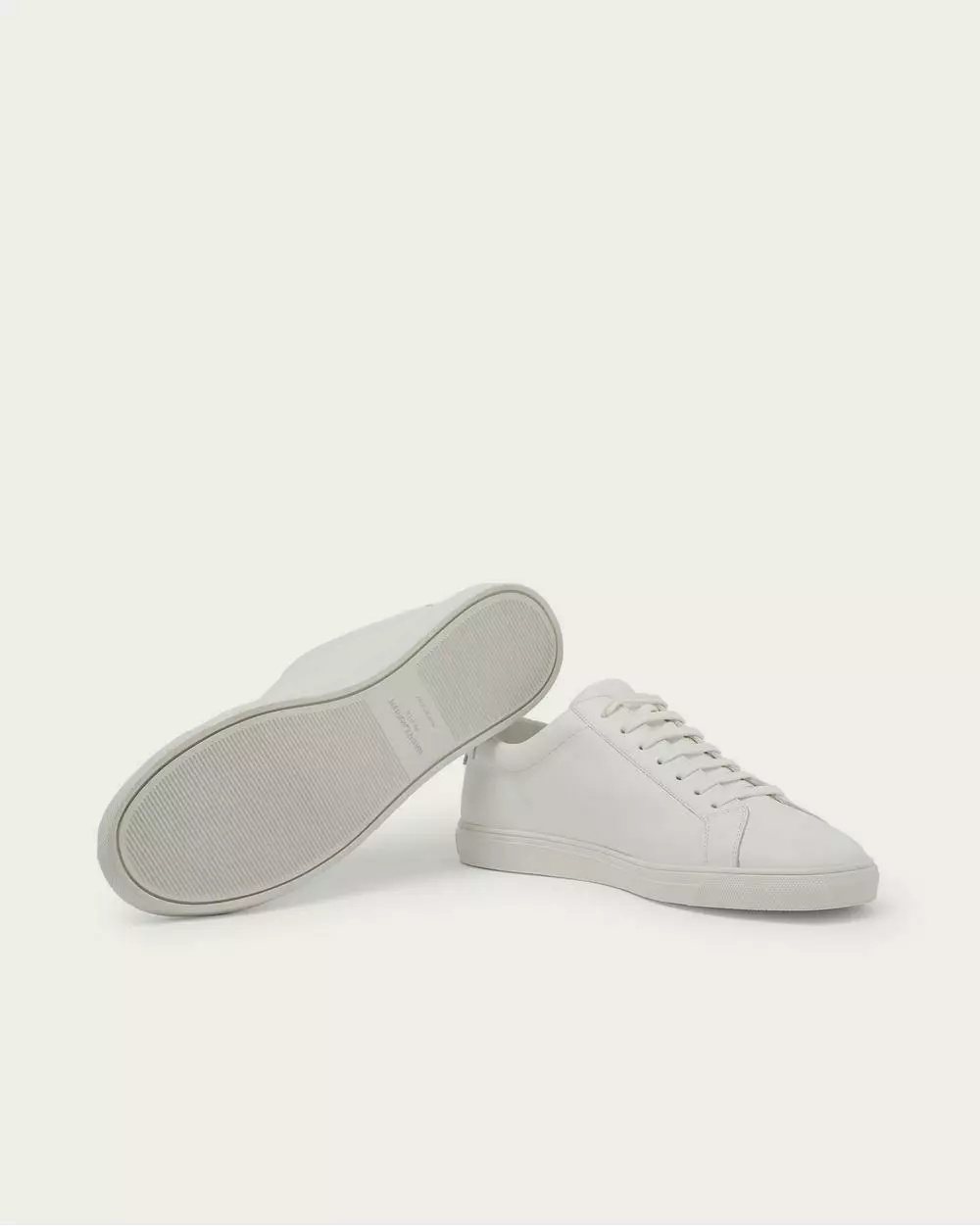 Saint Laurent Andy Moon Leather White Low Top Sneakers 5 Saint Laurent Andy Moon Leather White Low Top Sneakers - Image 3