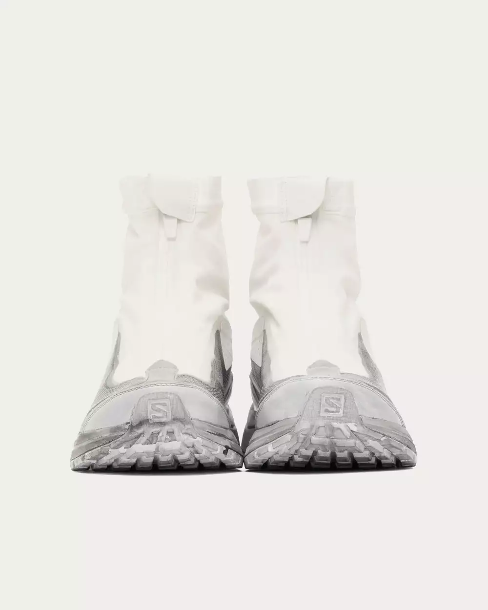 Salomon X 11 By Boris Bidjan Saberi Bamba 2 White / Grey High Top Sneakers 5 Salomon X 11 By Boris Bidjan Saberi Bamba 2 White / Grey High Top Sneakers - Image 3
