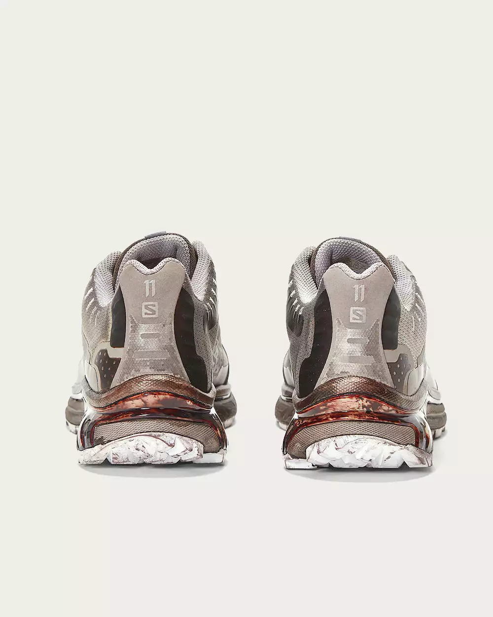 Salomon X 11 By Boris Bidjan Saberi Bamba5 Brown Low Top Sneakers 5 Salomon X 11 By Boris Bidjan Saberi Bamba5 Brown Low Top Sneakers - Image 3