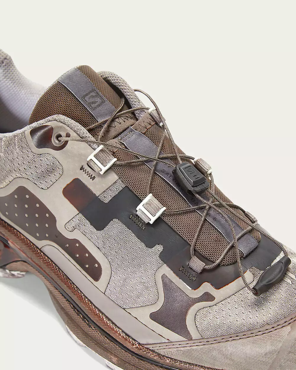 Salomon X 11 By Boris Bidjan Saberi Bamba5 Brown Low Top Sneakers 6 Salomon X 11 By Boris Bidjan Saberi Bamba5 Brown Low Top Sneakers - Image 4