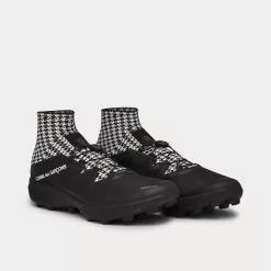 Salomon X Comme Des Garçons Cross Mixed Black / White High Top Sneakers -Salomon Shop CommedesGarconsxSalomonCross Mixed high top snealers 3