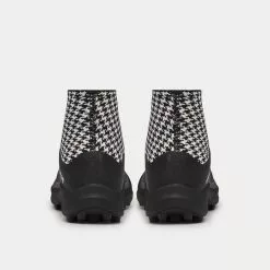 Salomon X Comme Des Garçons Cross Mixed Black / White High Top Sneakers -Salomon Shop CommedesGarconsxSalomonCross Mixed high top snealers 4