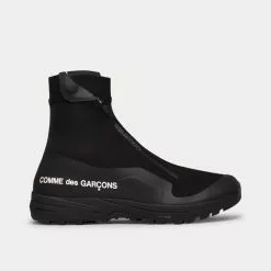 Salomon X Comme Des Garçons XA-Alpine 2 Black High Top Sneakers