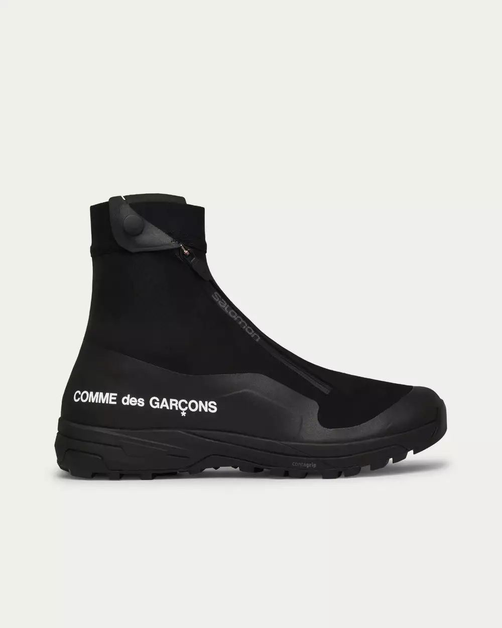 Salomon X Comme Des Garçons XA-Alpine 2 Black High Top Sneakers 3 Salomon X Comme Des Garçons XA-Alpine 2 Black High Top Sneakers