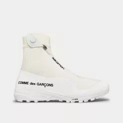 Salomon X Comme Des Garçons XA-Alpine 2 White High Top Sneakers