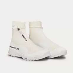 Salomon X Comme Des Garçons XA-Alpine 2 White High Top Sneakers -Salomon Shop CommedesGarconsxSalomonXA Alpine2 White high top sneakers 3