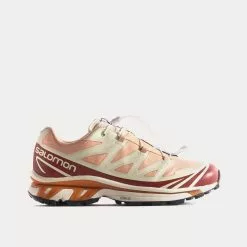 Salomon X Kith Xt-6 Gore-Tex Hazelnut / Burnt Henna / Vanilla Ice Low Top Sneakers