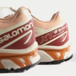 Salomon X Kith Xt-6 Gore-Tex Hazelnut / Burnt Henna / Vanilla Ice Low Top Sneakers -Salomon Shop KITHforSalomonGORE TEXXT 6 Hazelnut BurntHenna VanillaIce low top sneakers 3