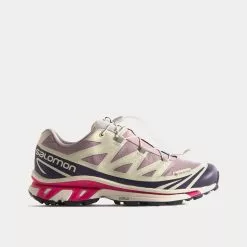 Salomon X Kith Xt-6 Gore-Tex Quail / Moonscape / Vanilla Ice Low Top Sneakers