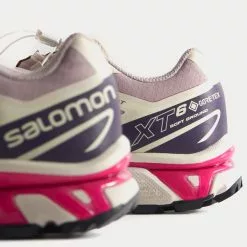 Salomon X Kith Xt-6 Gore-Tex Quail / Moonscape / Vanilla Ice Low Top Sneakers -Salomon Shop KITHforSalomonGORE TEXXT 6 Quail Moonscape VanillaIce low top sneakers 3
