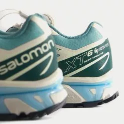 Salomon X Kith Xt-6 Gore-Tex Trellis / Ponderosa Pine / Vanilla Ice Low Top Sneakers -Salomon Shop KITHforSalomonGORE TEXXT 6 Trellis PonderosaPine VanillaIce low top sneakers 3