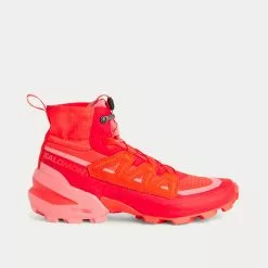 Salomon X MM6 Maison Margiela Cross High Orange High Top Sneakers