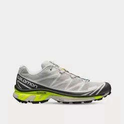 Salomon XT-6 Advanced Lunar Rock / Quiet Shade / Safety Yellow Low Top Sneakers