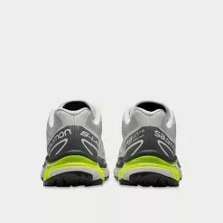 Salomon XT-6 Advanced Lunar Rock / Quiet Shade / Safety Yellow Low Top Sneakers -Salomon Shop SALOMONXT 6ADVANCED Lunarrock quietshade safetyyellow low top sneakers 4