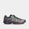 Salomon XT-6 Ebony / Maverick / Evening Blue Low Top Sneakers