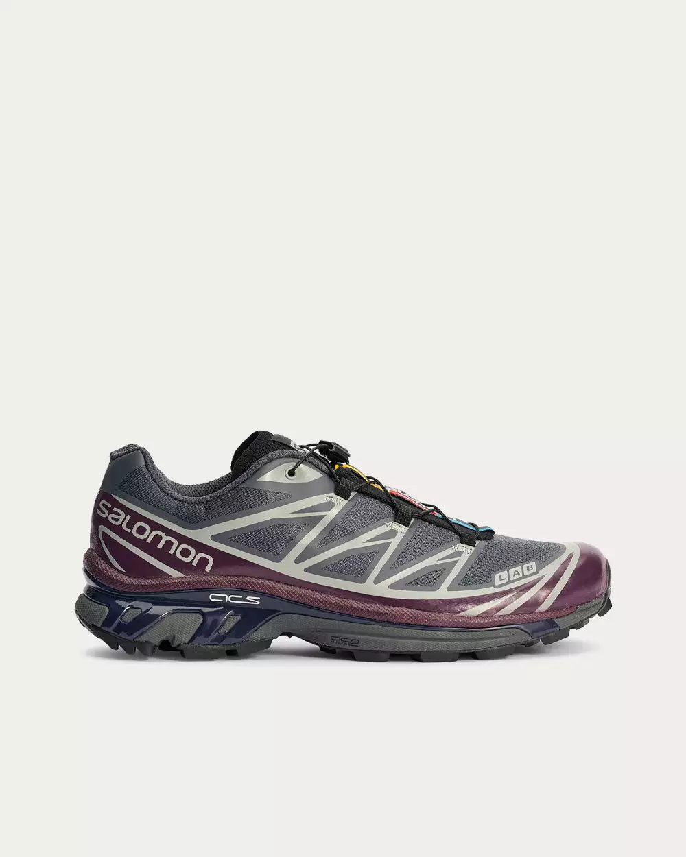 Salomon XT-6 Ebony / Maverick / Evening Blue Low Top Sneakers 3 Salomon XT-6 Ebony / Maverick / Evening Blue Low Top Sneakers