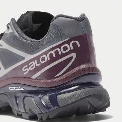 Salomon XT-6 Ebony / Maverick / Evening Blue Low Top Sneakers 9 Salomon XT-6 Ebony / Maverick / Evening Blue Low Top Sneakers -Salomon Shop SALOMONXT 6ADVANCEDEBONY MAVERICK low top sneakers 4