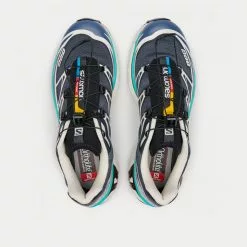 Salomon XT-6 Advanced Ebony Running Trainers -Salomon Shop Saloman XT 6 Ebony Sneakers 4