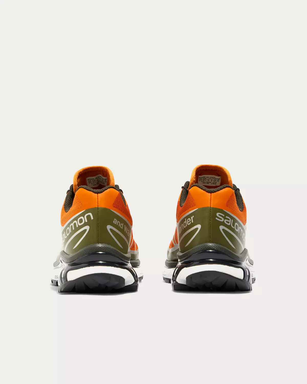 Salomon X And Wander XT-6 Camel Low Top Sneakers 2 Salomon X And Wander XT-6 Camel Low Top Sneakers - Image 2