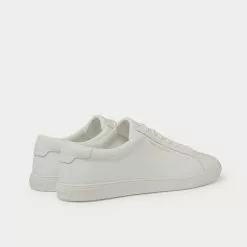 Saint Laurent Andy Moon Leather White Low Top Sneakers 11 Saint Laurent Andy Moon Leather White Low Top Sneakers -Salomon Shop b7df4b1b5a507230d42fd6c0daae3217