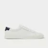 Saint Laurent Andy Snake Effect-Trimmed Perforated Leather White Low Top Sneakers -Salomon Shop e27554e65d569d534c46c72dab40546a