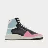 Saint Laurent SL24 Black & Blue High Top Sneakers
