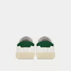 Saint Laurent SL/06 Embroidered Court Classic Blanc Optique Low Top Sneakers -Salomon Shop saint laurent COURTCLASSICSL 06EMBROIDEREDSNEAKERSINSMOOTHLEATHER low top sneakers 4