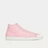 Saint Laurent SL/39 Court Classic Baby Pink Mid Top Sneakers