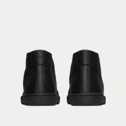 Saint Laurent SL/39 Court Classic Leather Noir Mid Top Sneakers 7 Saint Laurent SL/39 Court Classic Leather Noir Mid Top Sneakers -Salomon Shop saint laurent COURTCLASSICSL 39MID TOPSNEAKERSINLEATHER high top sneakers 3