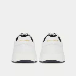 Saint Laurent SL/61 Grained Leather Blanc Optique Low Top Sneakers -Salomon Shop saint laurent SL 61LOW TOPSNEAKERSINGRAINEDLEATHER BLANCOPTIQUE low top sneakers 4 50101186 9a71 4b99 baa8 f4e5f8ee1d70