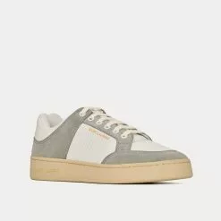 Saint Laurent SL/61 Leather & Suede Blanc Optique / Paris Roof Low Top Sneakers 7 Saint Laurent SL/61 Leather & Suede Blanc Optique / Paris Roof Low Top Sneakers -Salomon Shop saint laurent SL 61SNEAKERSINLEATHERANDSUEDE BLANCOPTIQUEANDPARISROOF low top sneakers 3 f5924759 ff41 4530 90d4 0dbe1077ec21