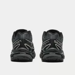 Salomon XT-6 Gore-Tex Black / Ebony / Lunar Rock Low Top Sneakers -Salomon Shop salmon xt 6 gore text Black Ebony LunarRock low top sneakers 4