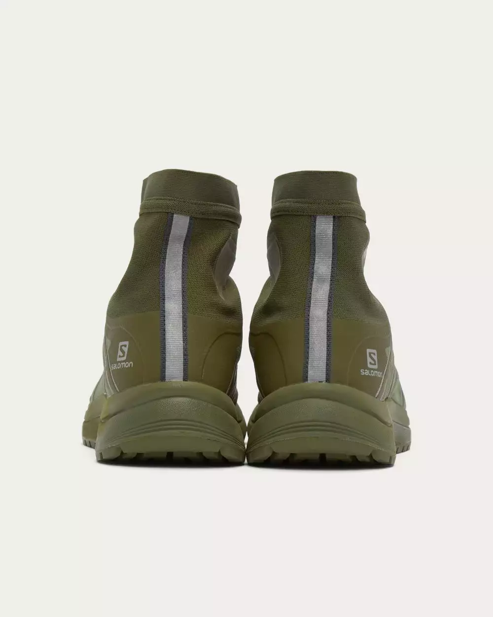 Salomon X And Wander Odyssey CSWP Khaki High Top Sneakers 6 Salomon X And Wander Odyssey CSWP Khaki High Top Sneakers - Image 4