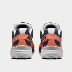 Salomon SpeedCross 3 Evening Blue / Persimon / Gold Low Top Sneakers -Salomon Shop salomon SPEEDCROSS3 EveningBlue Persimon Gold low top sneakers 4