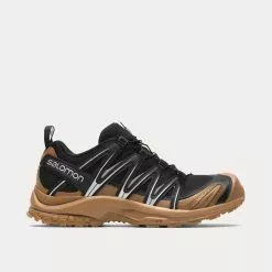 Salomon X Avnier XA Pro 3D Black / Tobacco Brown / Black Low Top Sneakers