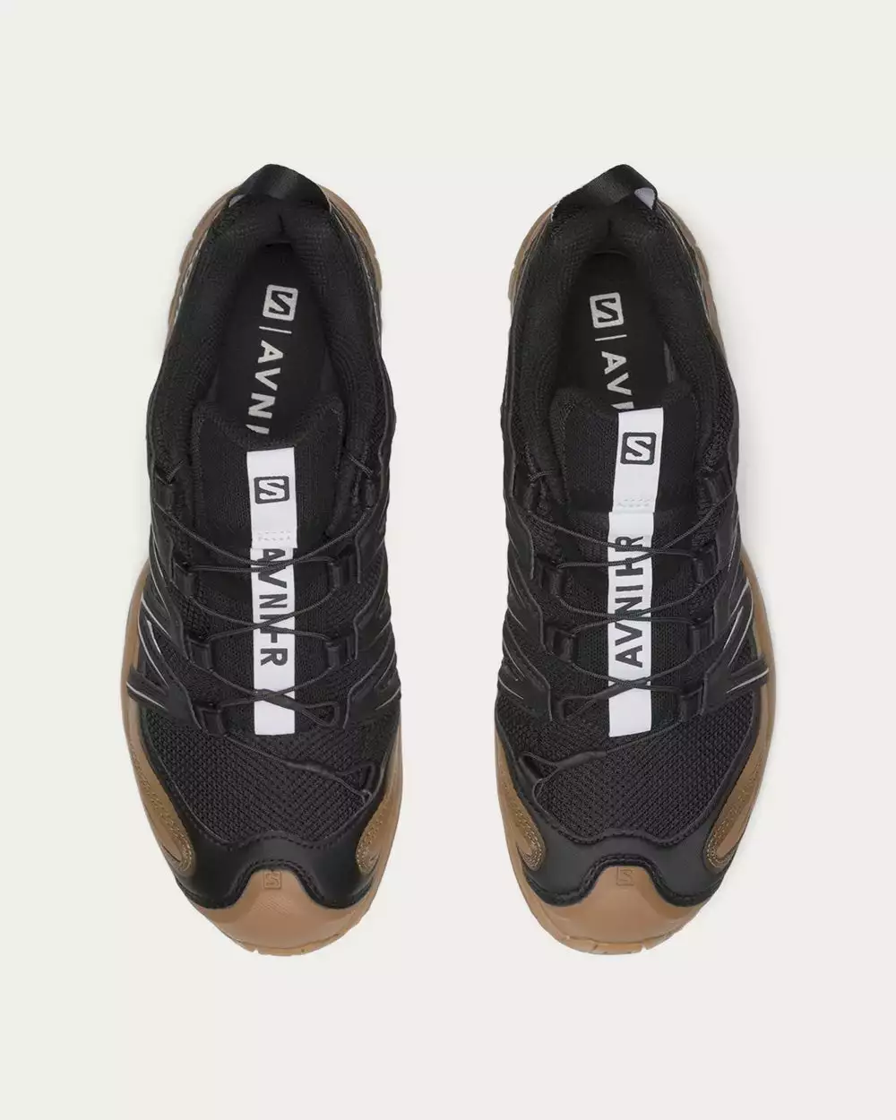 Salomon X Avnier XA Pro 3D Black / Tobacco Brown / Black Low Top Sneakers 4 Salomon X Avnier XA Pro 3D Black / Tobacco Brown / Black Low Top Sneakers - Image 2
