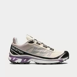 Salomon XT-6 FT Rainy Day / Black / Royal Lilac Low Top Sneakers