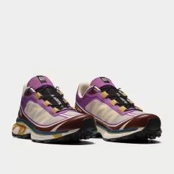 Salomon XT-6 FT Royal Lilac / Chocolate Fondant / Fall Leaf Low Top Sneakers -Salomon Shop salomon XT 6FT RoyalLilac ChocolateFondant FallLeaf low top sneakers 3