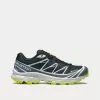 Salomon XT-6 Gore-Tex Night Sky / China Blue / Acid Lime Low Top Sneakers -Salomon Shop salomon XT 6GORE TEX NightSky ChinaBlue AcidLime low top sneakers 1