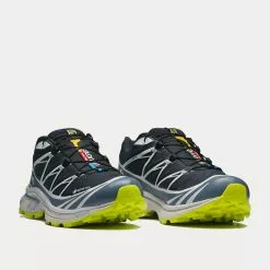 Salomon XT-6 Gore-Tex Night Sky / China Blue / Acid Lime Low Top Sneakers -Salomon Shop salomon XT 6GORE TEX NightSky ChinaBlue AcidLime low top sneakers 3