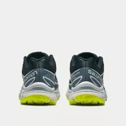 Salomon XT-6 Gore-Tex Night Sky / China Blue / Acid Lime Low Top Sneakers -Salomon Shop salomon XT 6GORE TEX NightSky ChinaBlue AcidLime low top sneakers 4