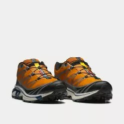 Salomon XT-6 Gore-Tex Utility Marmalade / Black / Navy Peony Low Top Sneakers -Salomon Shop salomon XT 6GORE TEXUTILITY Marmalade Black NavyPeony low top sneakers 3