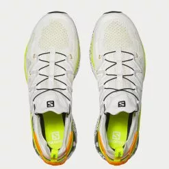 Salomon XT-Rush White / White / Safety Yellow Low Top Sneakers 9 Salomon XT-Rush White / White / Safety Yellow Low Top Sneakers -Salomon Shop salomon XT RUSH White White SafetyYellow low top sneakers 3