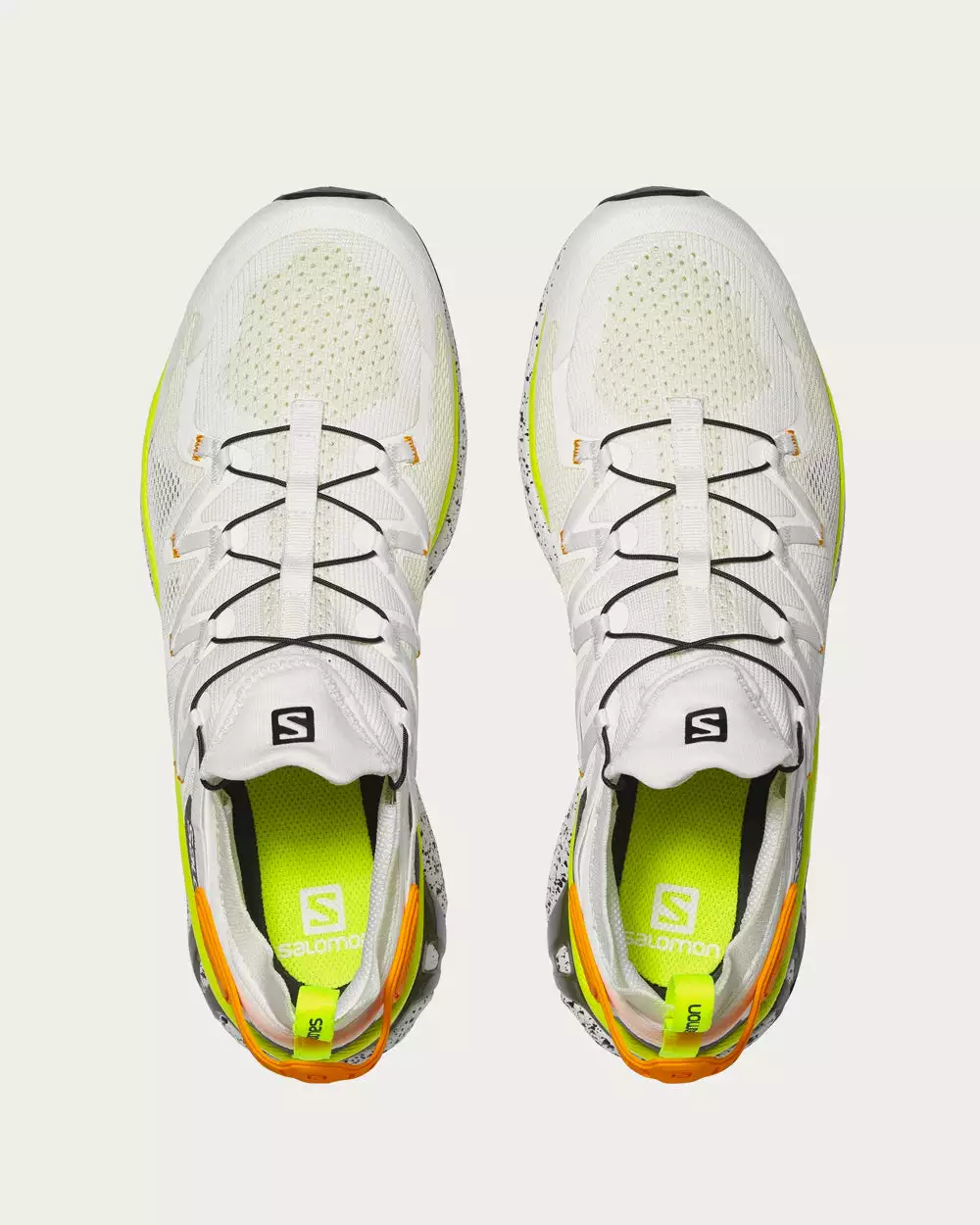 Salomon XT-Rush White / White / Safety Yellow Low Top Sneakers 5 Salomon XT-Rush White / White / Safety Yellow Low Top Sneakers - Image 3