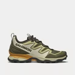 Salomon Shelter Turtledove / Olive Night / Golden Oak Low Top Sneakers
