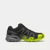 Salomon Speedcross 3 Black / Acid Lime / Monument Running Shoes -Salomon Shop salomon speedcross 3 Black AcidLime Monument low top sneakers 1