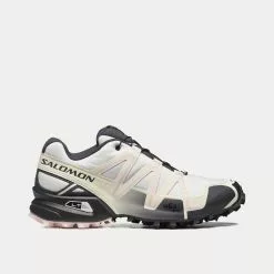Salomon Speedcross 3 White / Ebony / Cradle Pink Low Top Sneakers