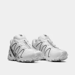 Salomon Speedcross 3 White / White / Alloy Running Shoes 9 Salomon Speedcross 3 White / White / Alloy Running Shoes -Salomon Shop salomon speedcross 3 White White Alloy low top sneakers 3