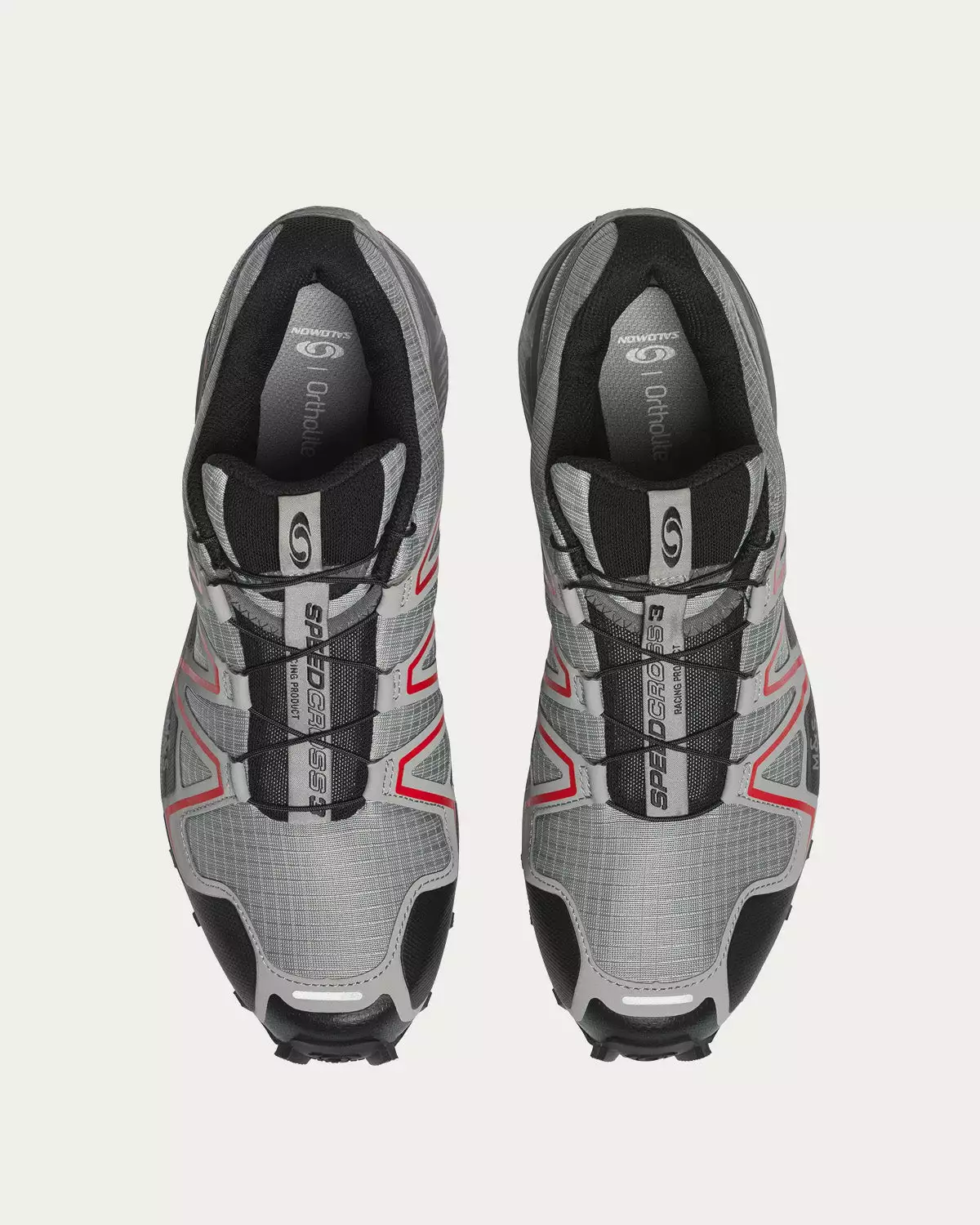 Salomon Speedcross 3 Reflect Fiery Red / Black / Monument Low Top Sneakers 4 Salomon Speedcross 3 Reflect Fiery Red / Black / Monument Low Top Sneakers - Image 2