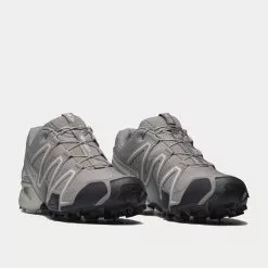 Salomon Speedcross 3 Reflect Gull / Black / Reflective Silver Low Top Sneakers -Salomon Shop salomon speedcross 3 reflect VintageGull Black ReflectiveSilver low top sneakers 3